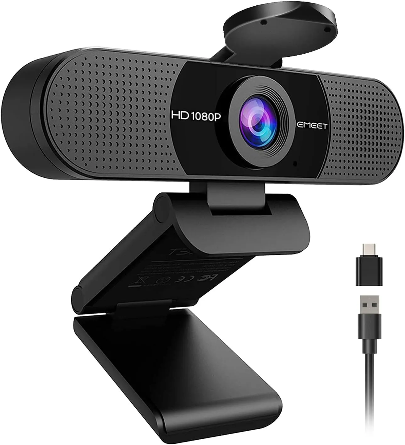 מצלמת רשת EMEET Full HD 1080P עם מיקרופון כפול