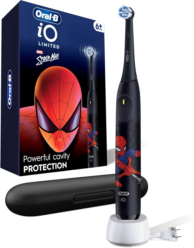 מברשת שיניים חשמלית לילדים Oral-B iO בעיצוב ספיידרמן