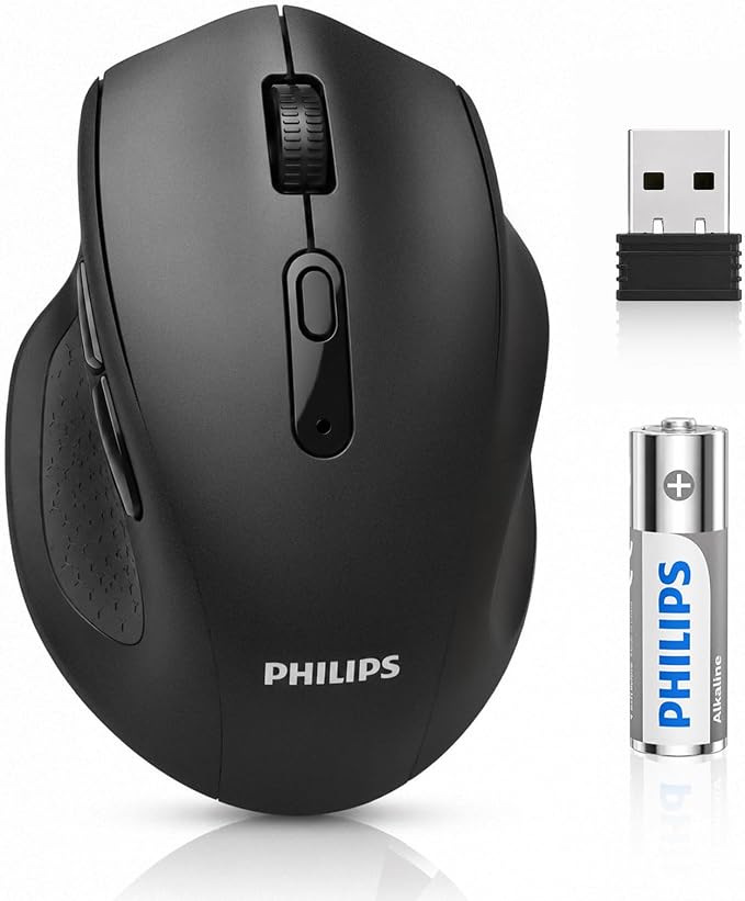 עכבר אלחוטי שקט מבית Philips