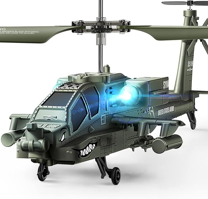 מסוק על שלט רחוק לילדים מבית SYMA — המראה בלחיצה