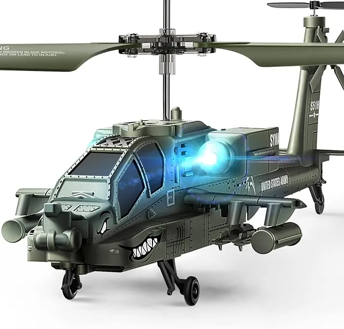 מסוק על שלט רחוק לילדים מבית SYMA — המראה בלחיצה