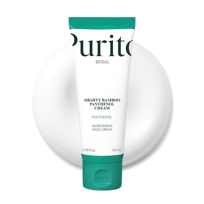 קרם מחסום קוריאני עם 10% פנטנול מבית PURITO לעור רגיש (100 מ"ל)