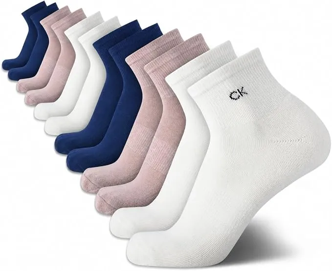 12 זוגות גרביים קצרים לגברים מבית Calvin Klein
