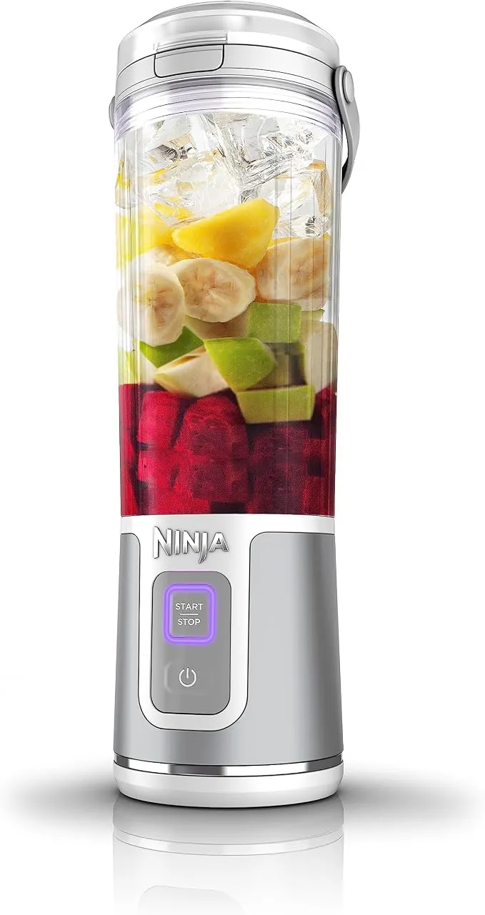 בלנדר נייד Ninja Blast — אלחוטי ונטען ב-USB-C, כוס 530 מ"ל