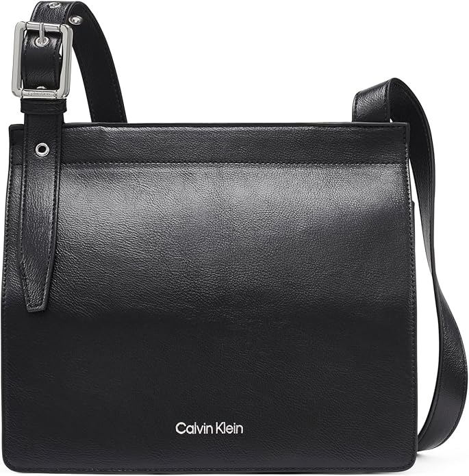 תיק צד Calvin Klein דגם Havana מעור טבעוני — 5 תאים מאורגנים