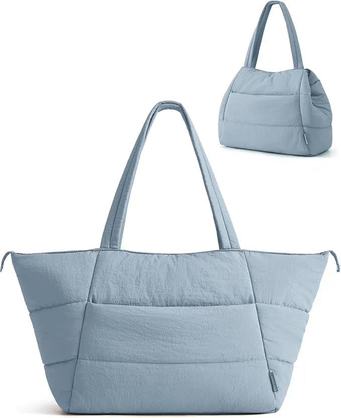 תיק טוט מרופד 2 ב-1 לנשים של BAGSMART, קל ועמיד במים