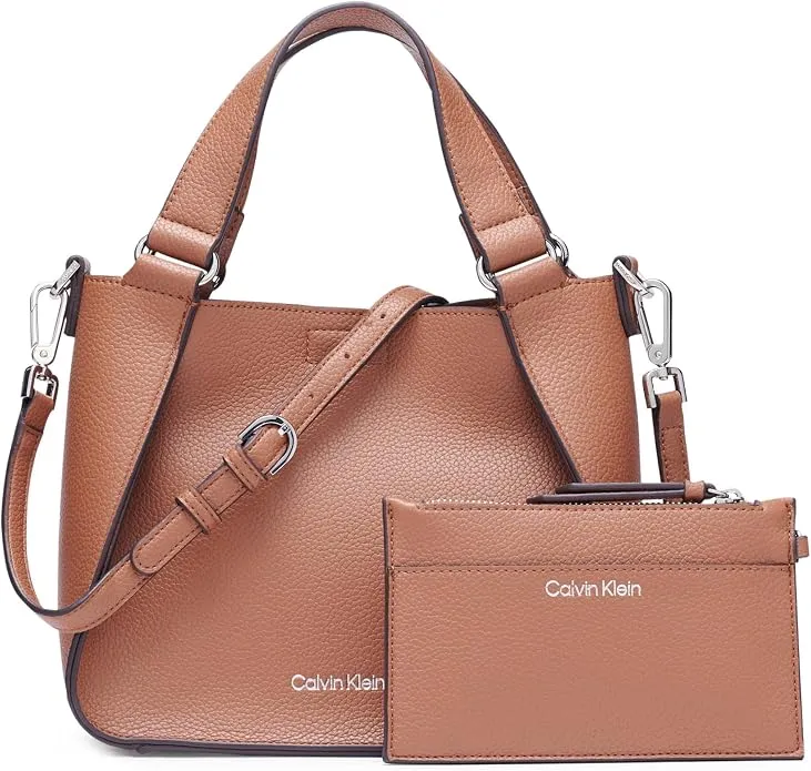 תיק צד לנשים של Calvin Klein עם ארנק נשלף