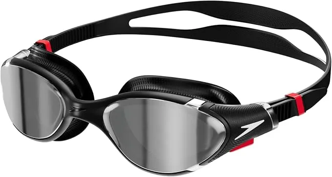 משקפת שחייה Speedo Biofuse 2.0 עם עדשות מראה כרום, נגד אדים והגנת UV400