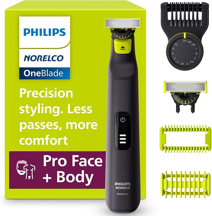 מכונת גילוח ועיצוב לזקן ולגוף של פיליפס (Philips OneBlade Pro 360)