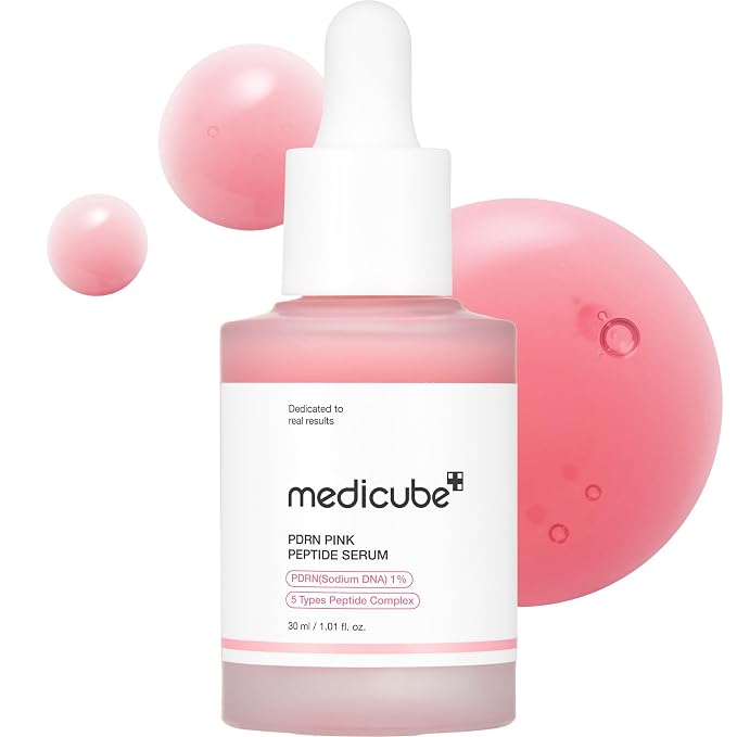 סרום PDRN ורוד עם פפטידים של medicube, 30 מ"ל