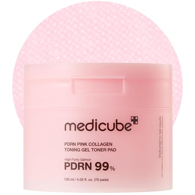 70 פדי ג'ל טונר PDRN עם קולגן של medicube