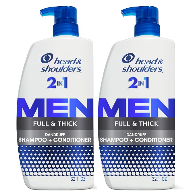 מארז 2 שמפו ומרכך Head & Shoulders לגברים נגד קשקשים, 950 מ"ל