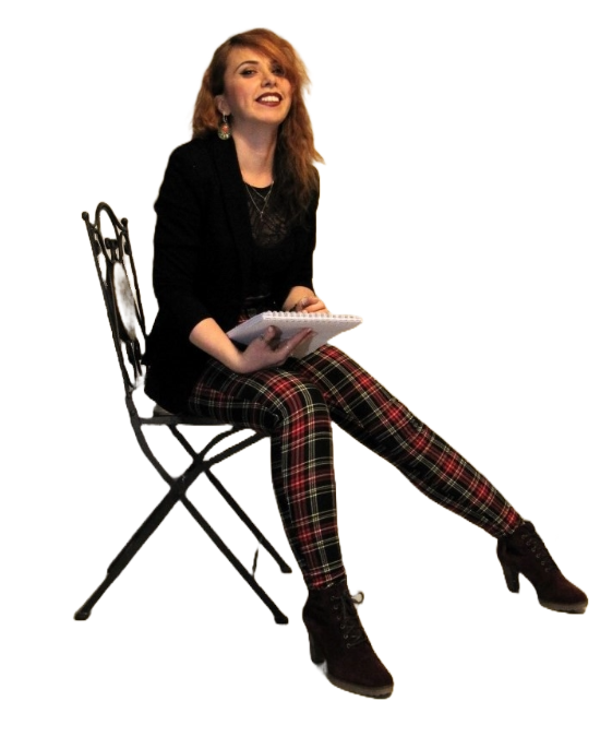 Photo of artist smiling