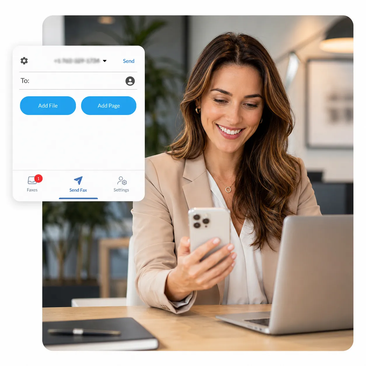send and receive faxes from your iphone