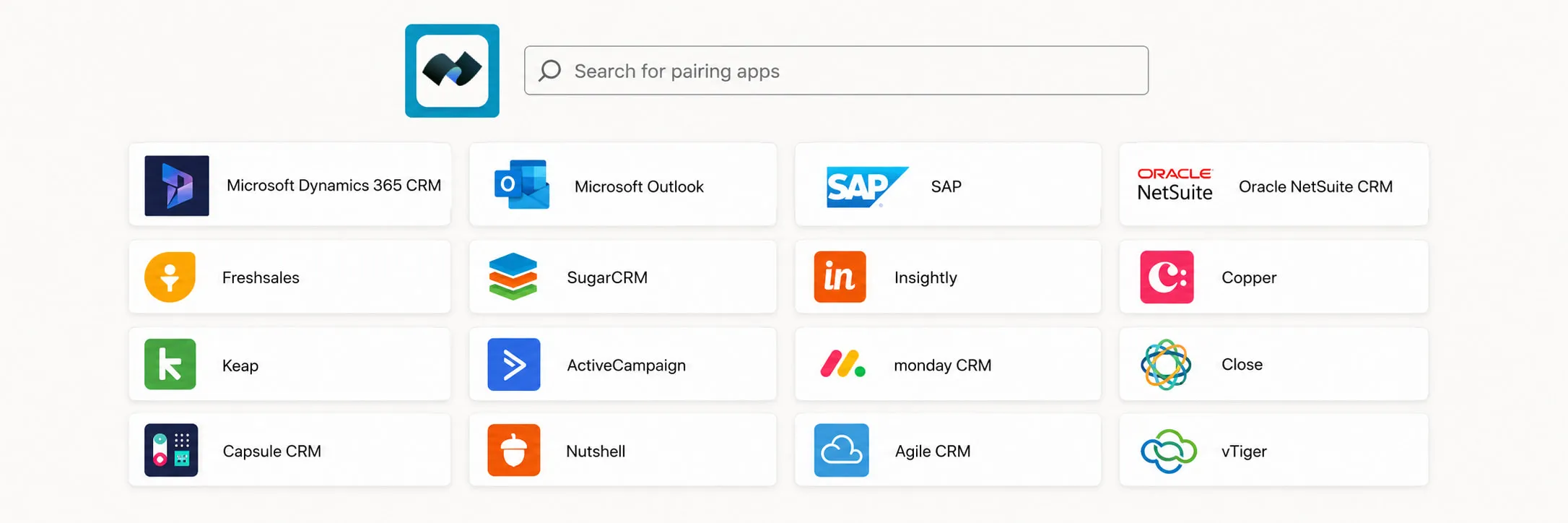 在 Zapier 中将 fax.plus 与 CRM 应用配对