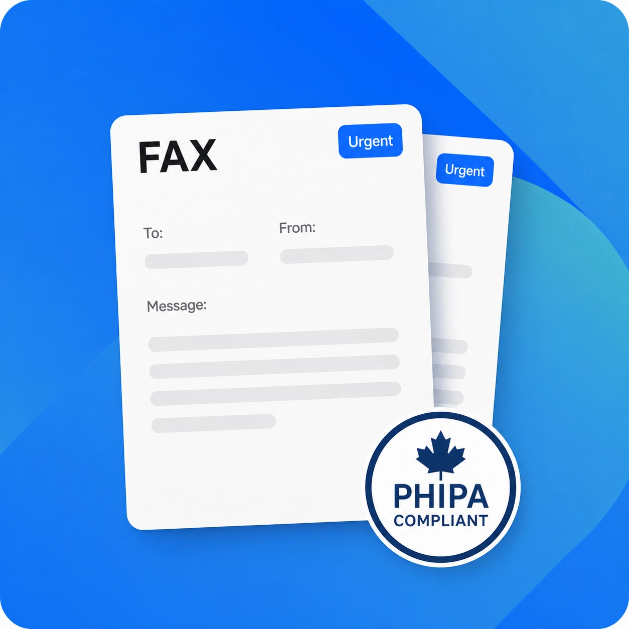 Send a PHIPA compliant fax online with Fax.Plus