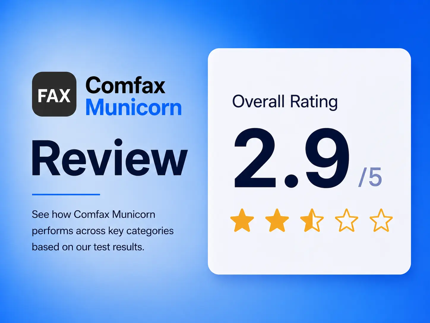 ComFax Review