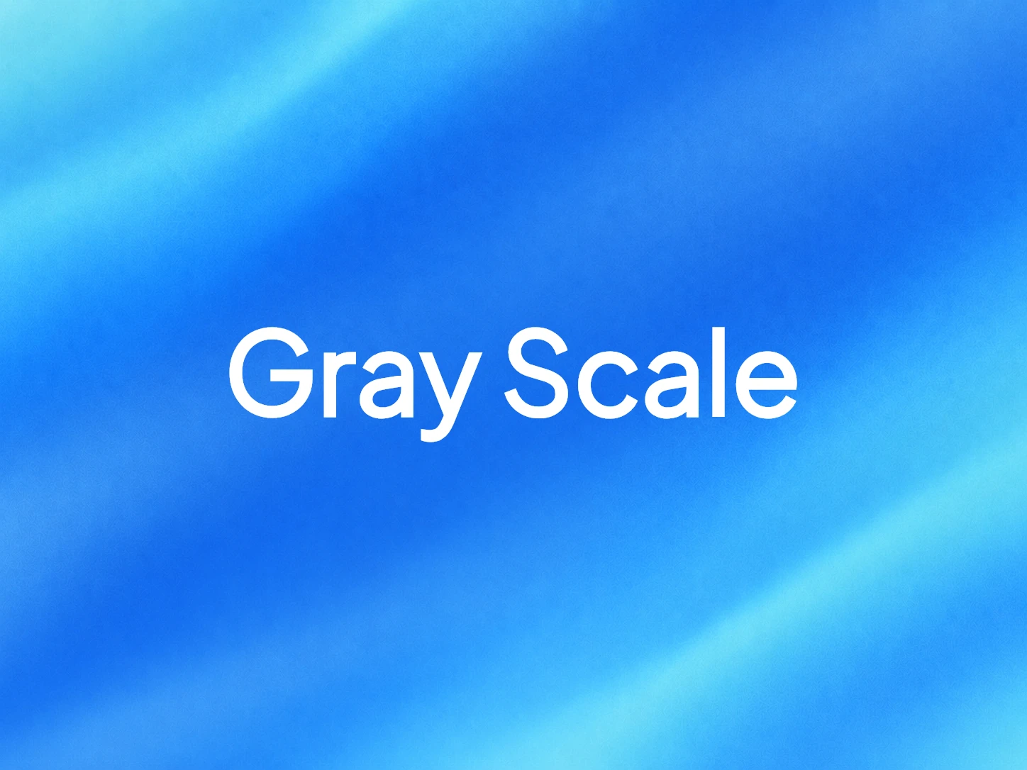 Gray Scale