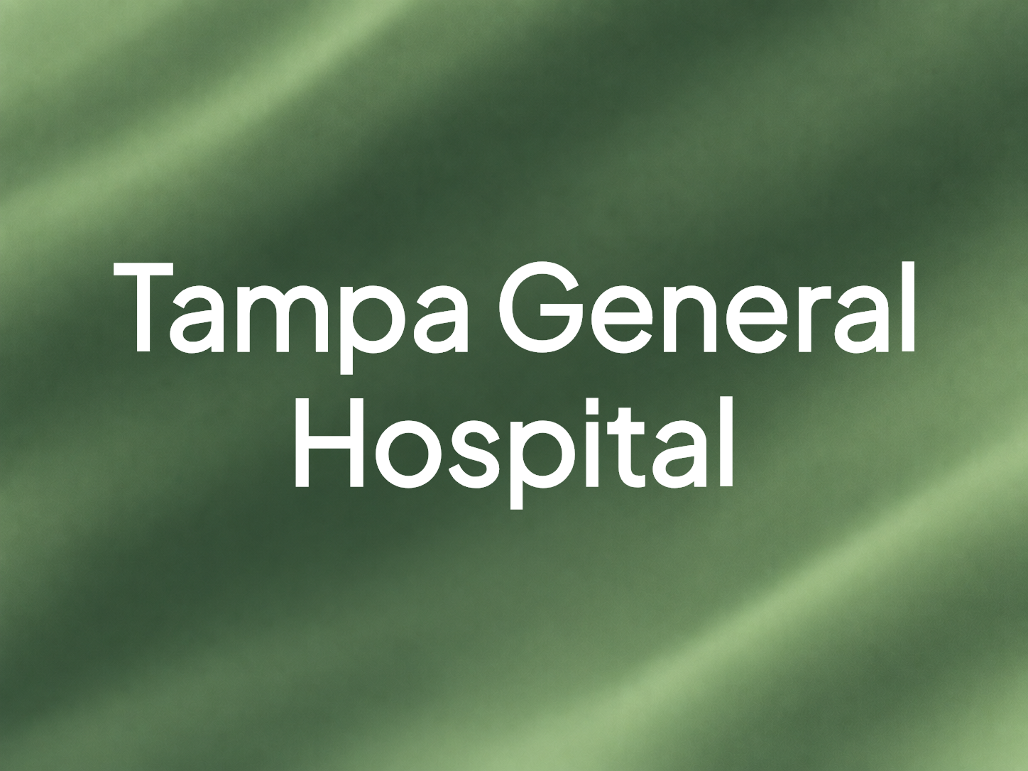 Tampa General Hospital
