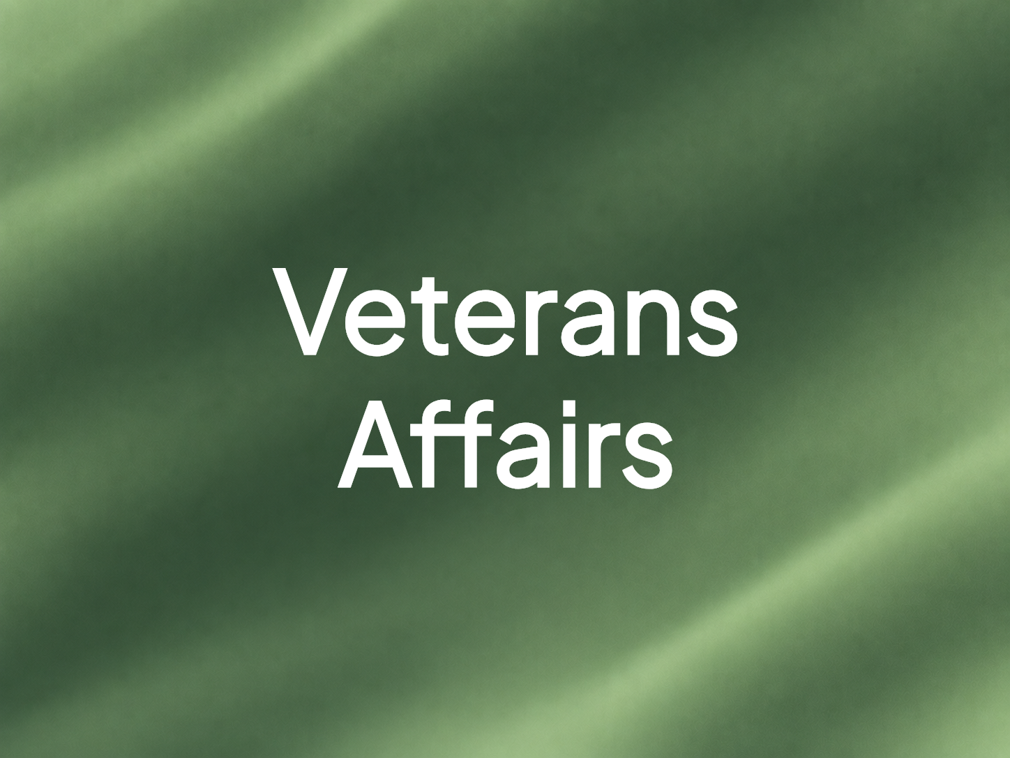 Veterans Affairs