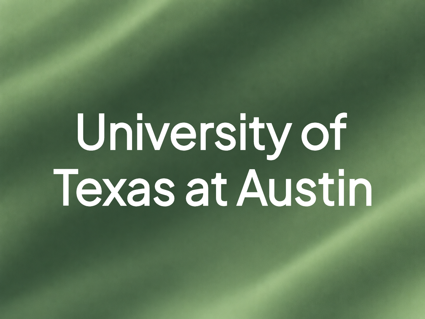 University of Texas at Austin