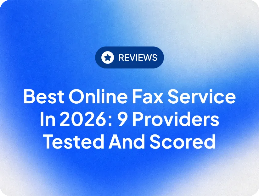 Best Online Fax Service
