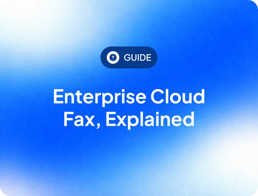 Enterprise Cloud Fax
