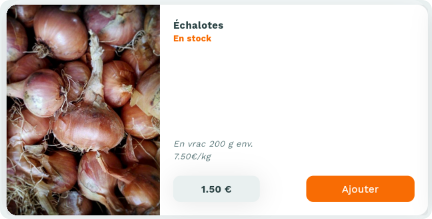 Fiche produit Casamiam : Echalotes