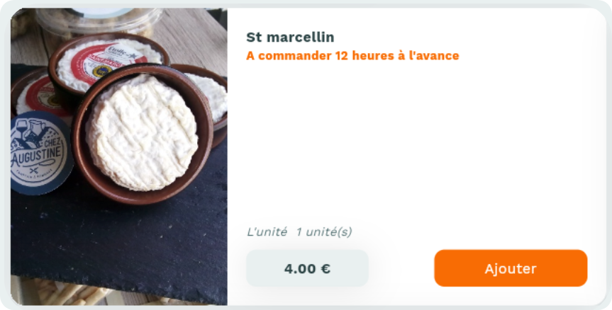 Fiche produit Casamiam : Saint Marcellin