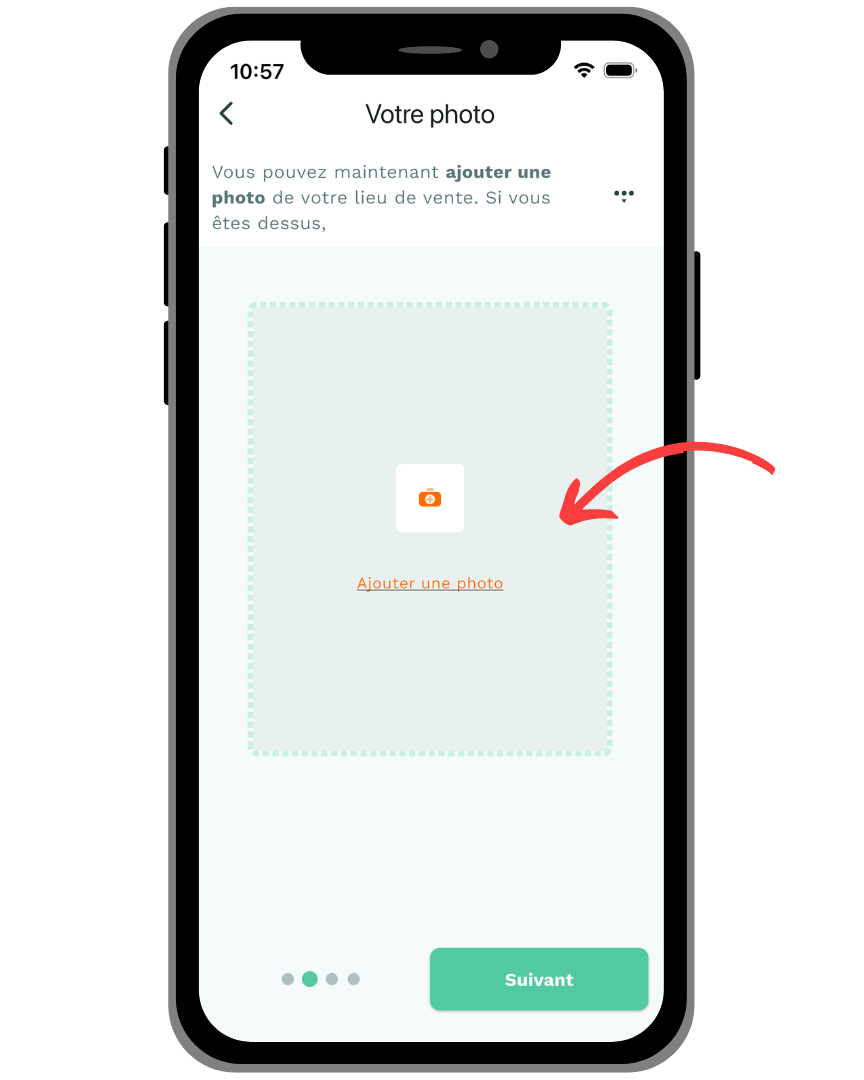 J'ajoute une de mes photos en photo de profil Casamiam