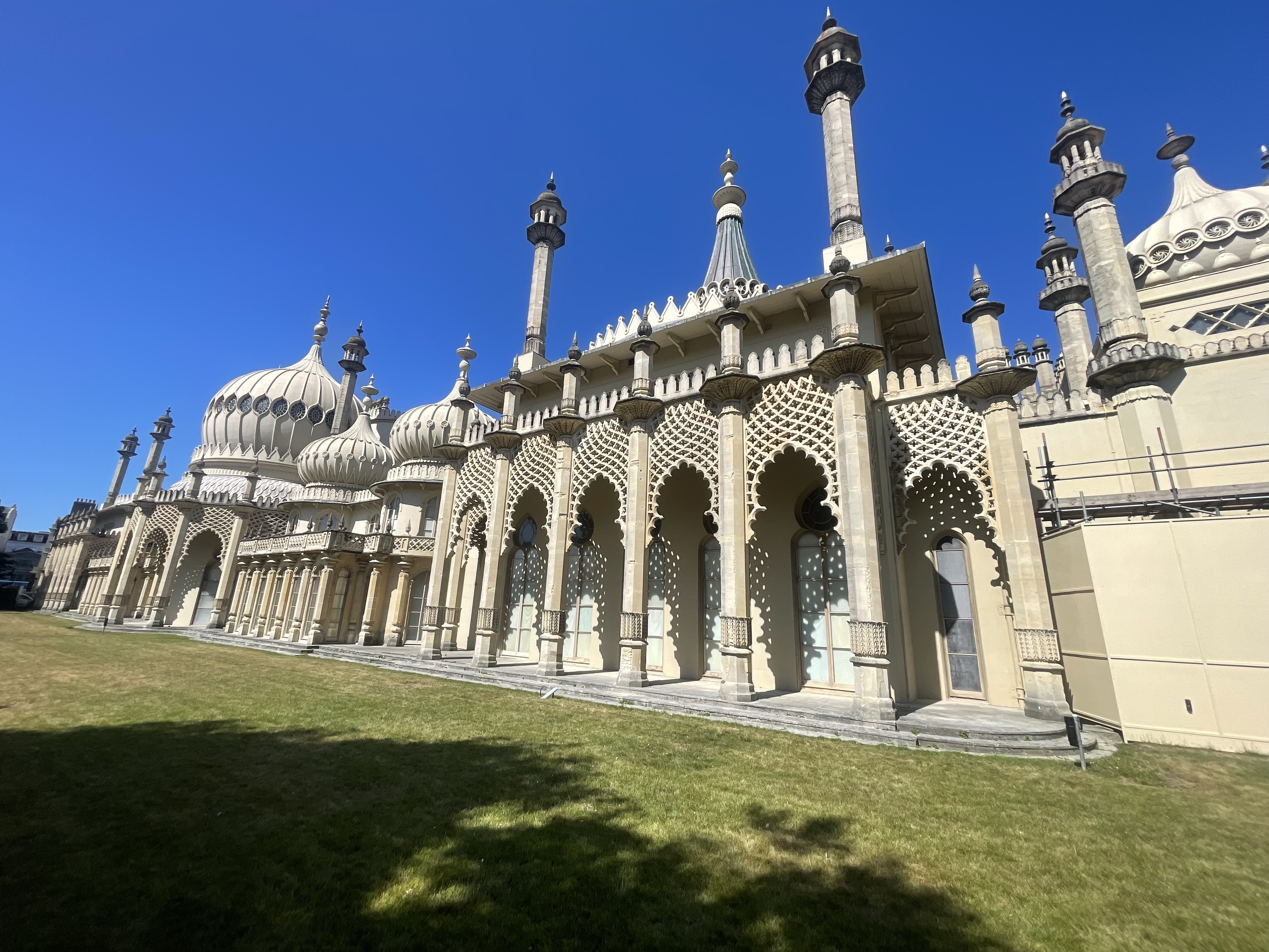External decoration and restoration at Brighton Pavilion