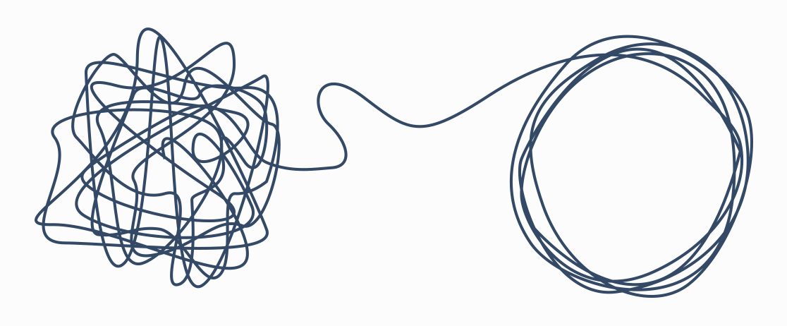 Unravel illustration