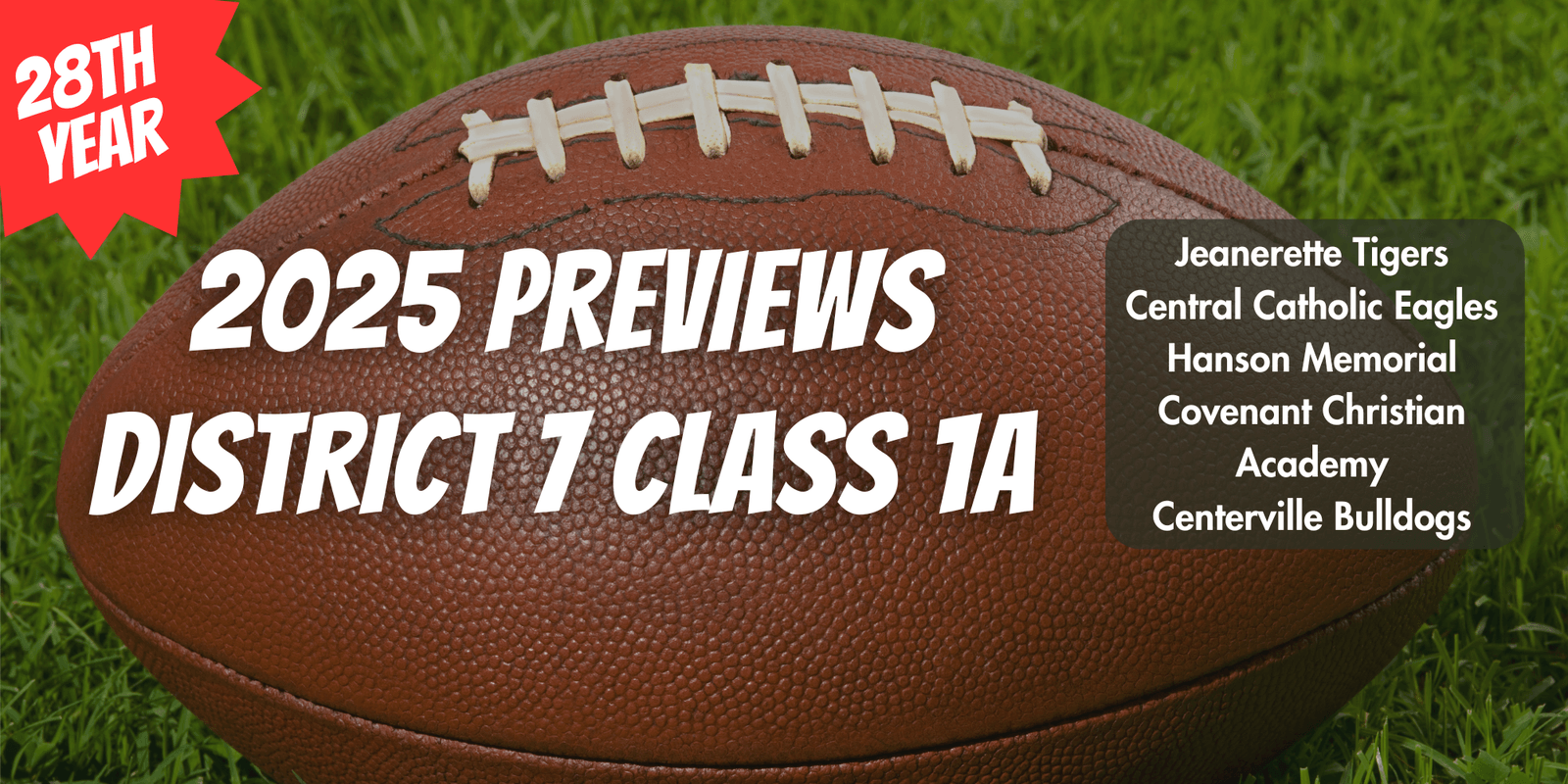 2025 Previews: Class 1A District 7 | Louisiana Football Magazine