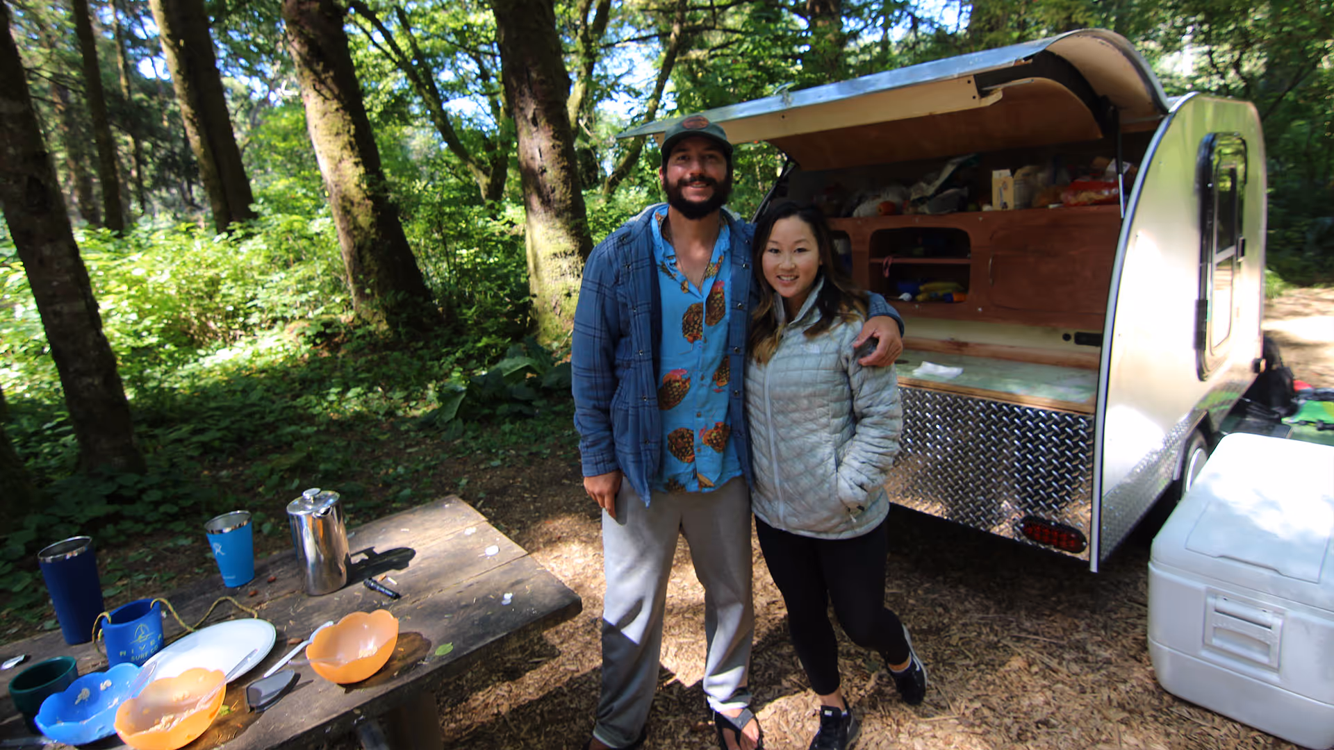 We never had any ambition to create a business out of our trailer; we made it for ourselves with our own needs in mind.