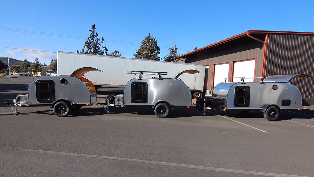 Teardrop Trailers in one picture