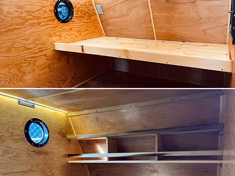 5x10 Trailer partition option