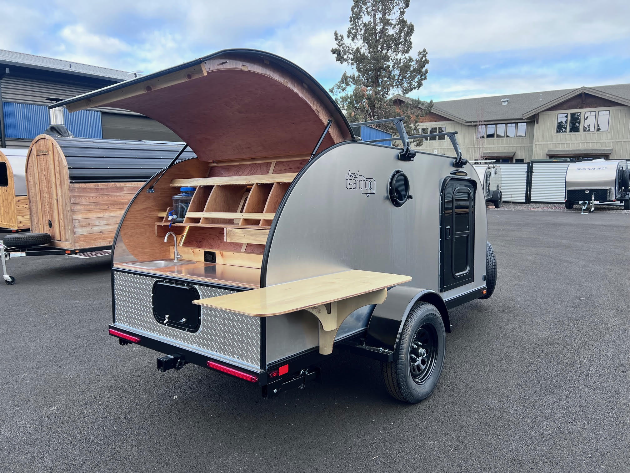 5x10 Upgraded Teardrop w/ Kids Bunk or Shelf 