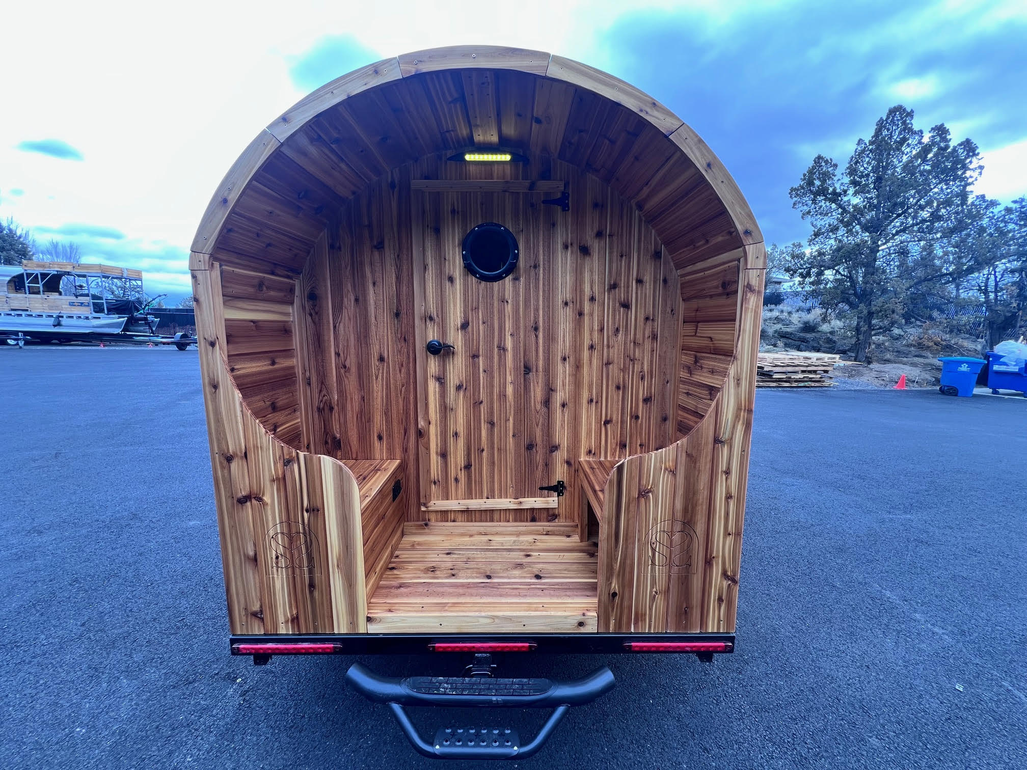 2026 6x10 6-8 Person Mobile Sauna
