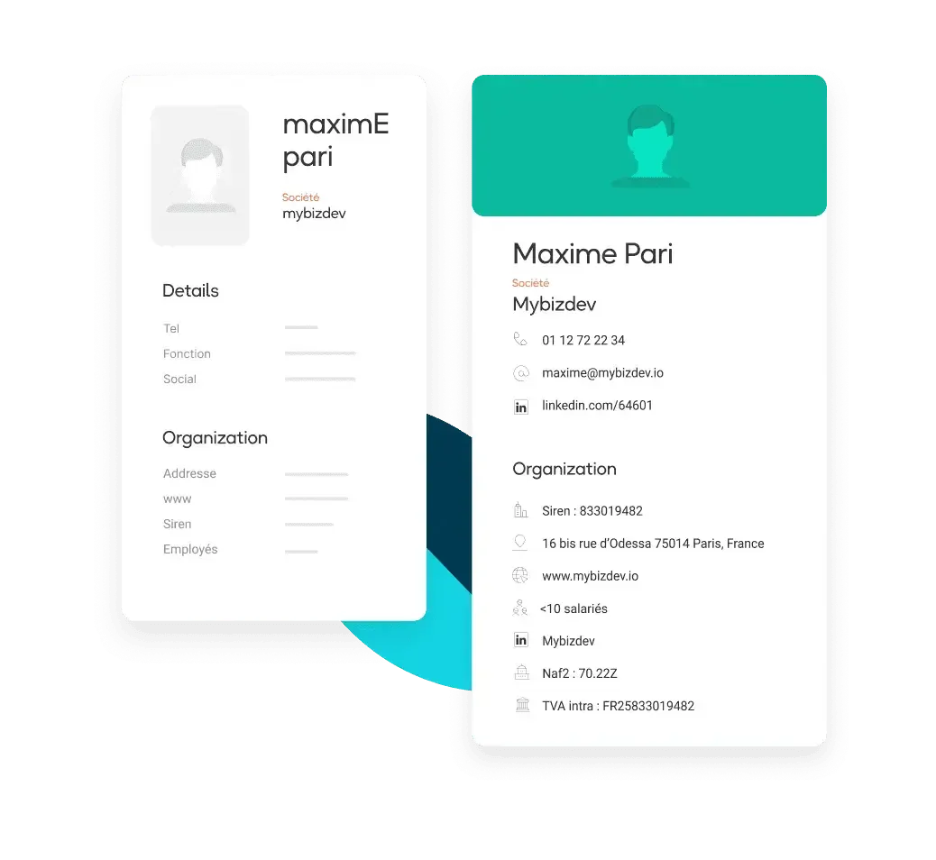 B2B email enrichment, email finder and email verifier 
