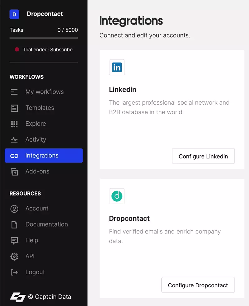 Linkedin to Dropcontact : trouver un email