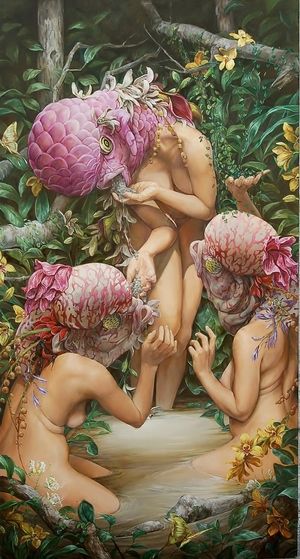 Hannah Yata, 'Throwing Up The Children'