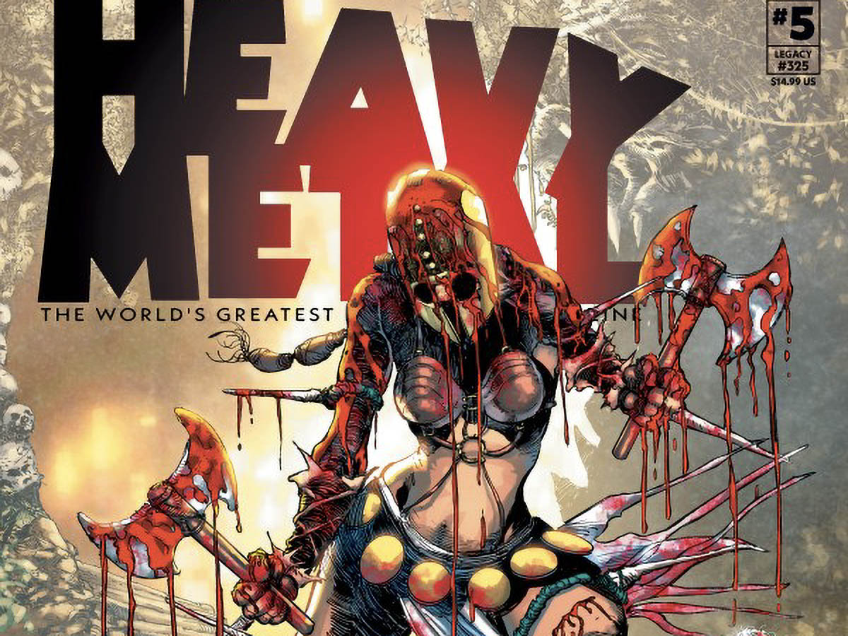 Heavy Metal Issue 5 Enters the Colosseum