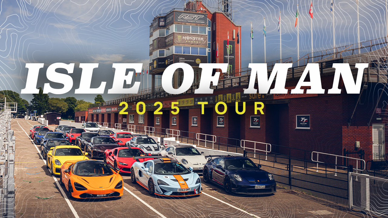 20 Supercars. One Island. No Speed Limits | Isle of Man Tour