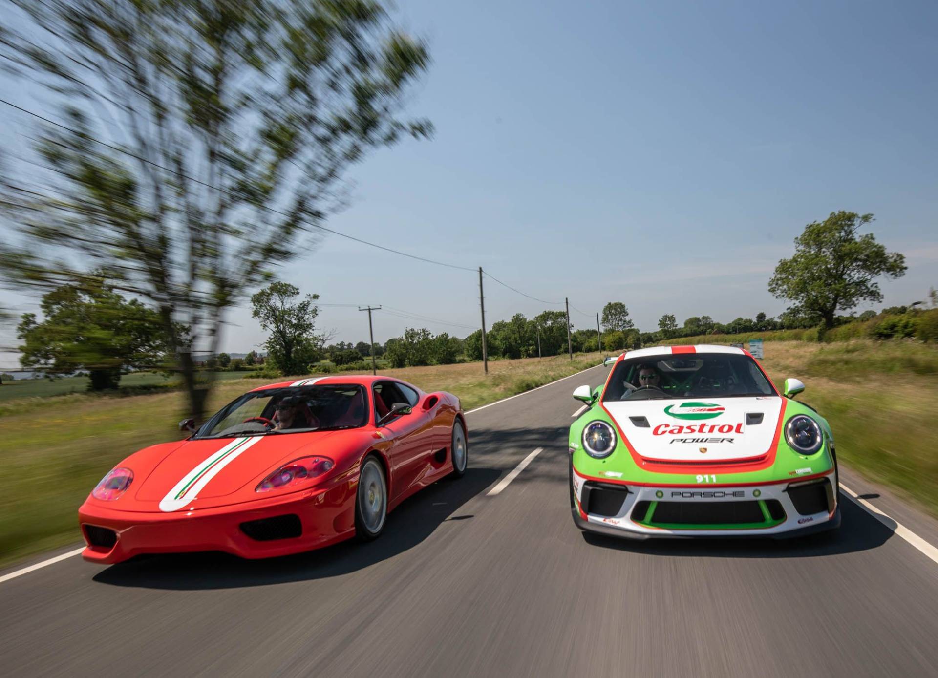 Ferrari 360 Challenge Stradale & Porsche 991.2 GT3 RS