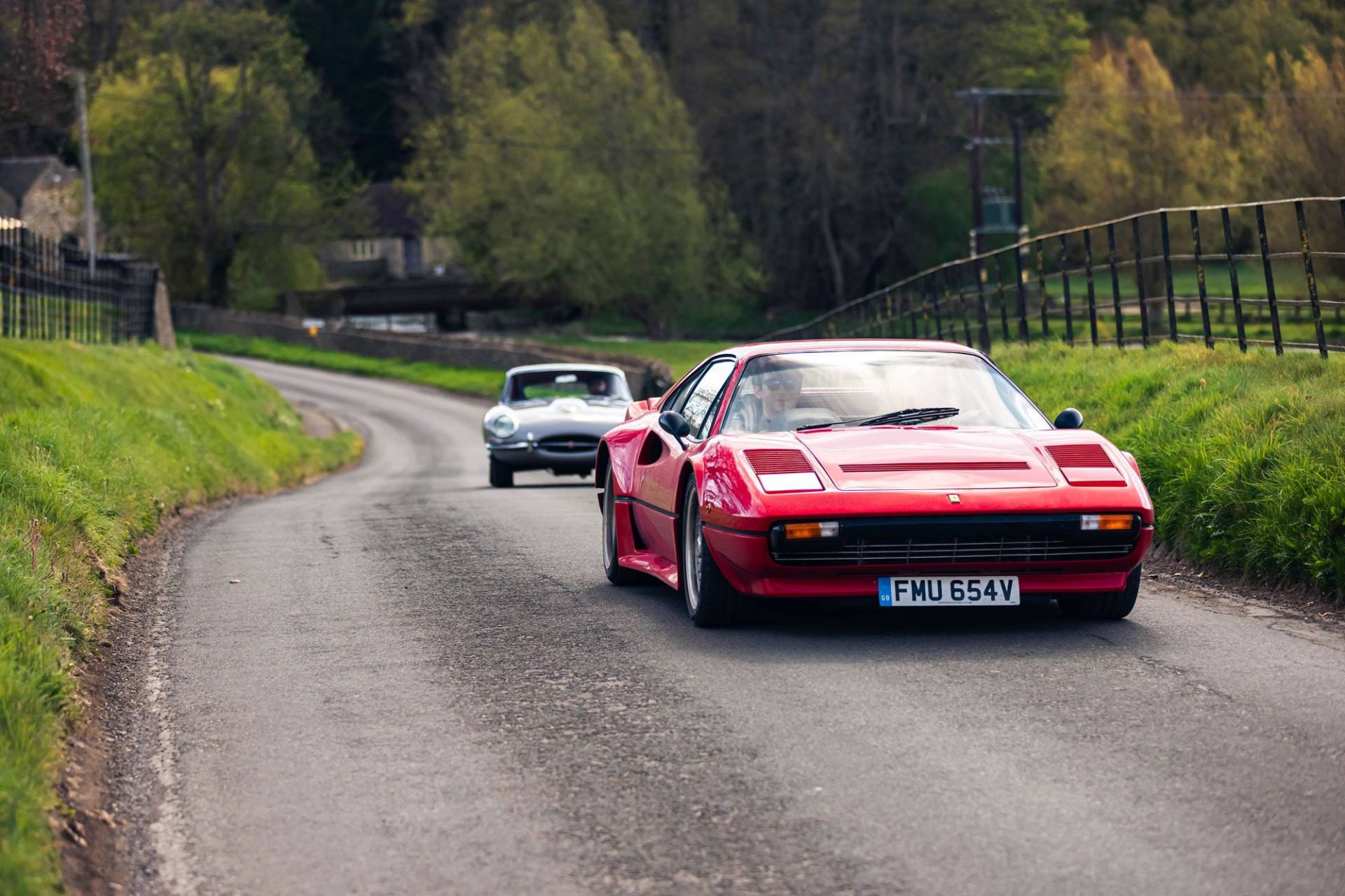 Ferrari 308 GTB & Jaguar E-Type