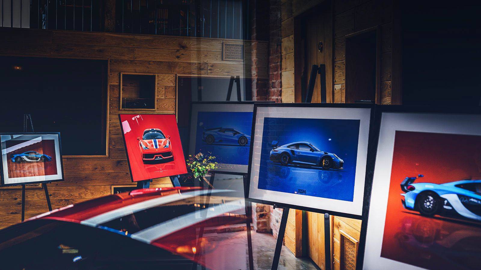 Road Race Rally Artwork