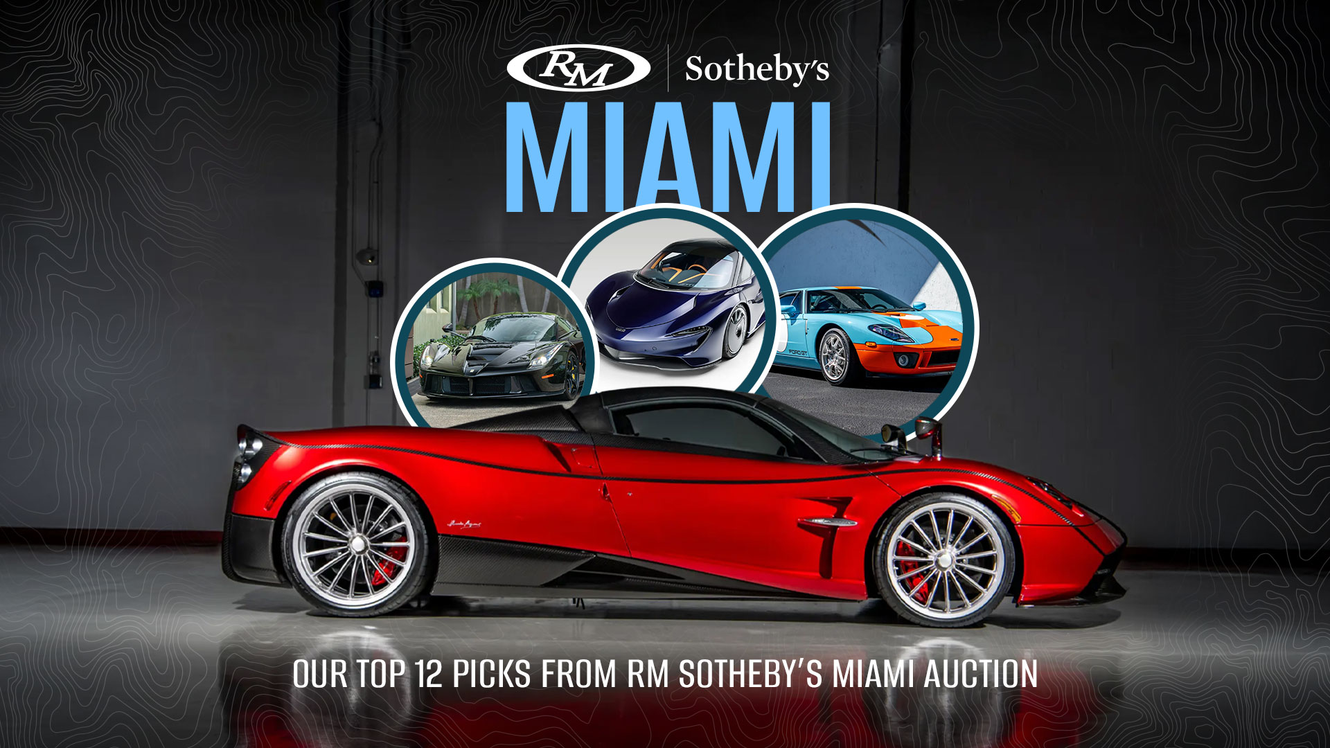 Twelve Modern Icons from RM Sotheby's Miami