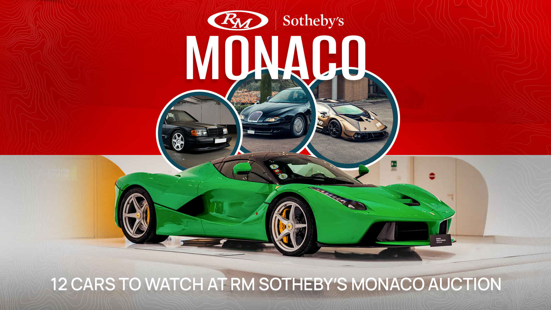 12 Cars to Watch at RM Sotheby’s Monaco Auction