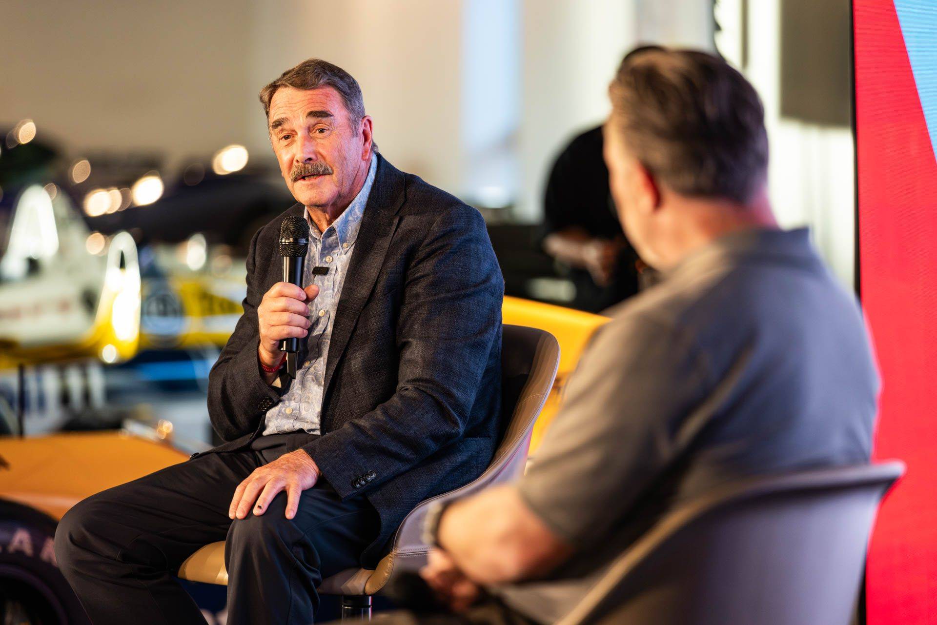 Nigel Mansell & Zak Brown