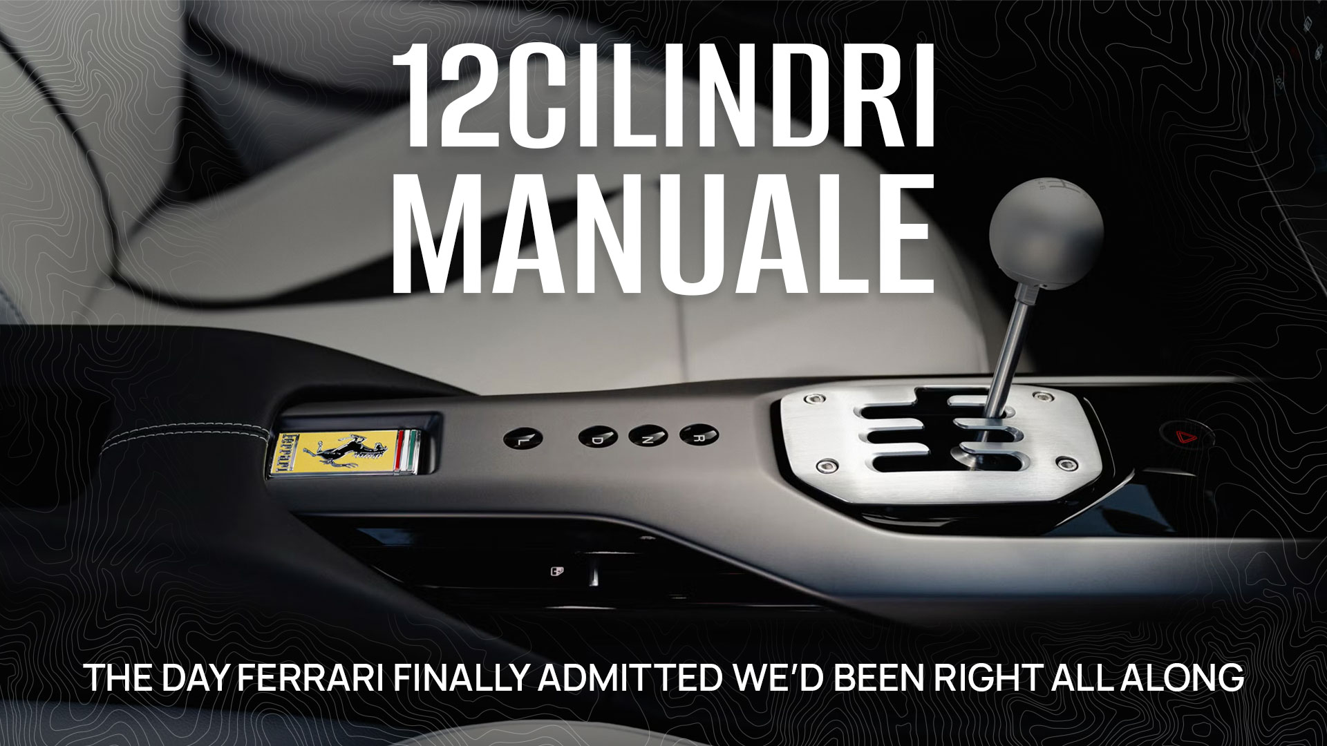 Ferrari 12Cilindri Manuale